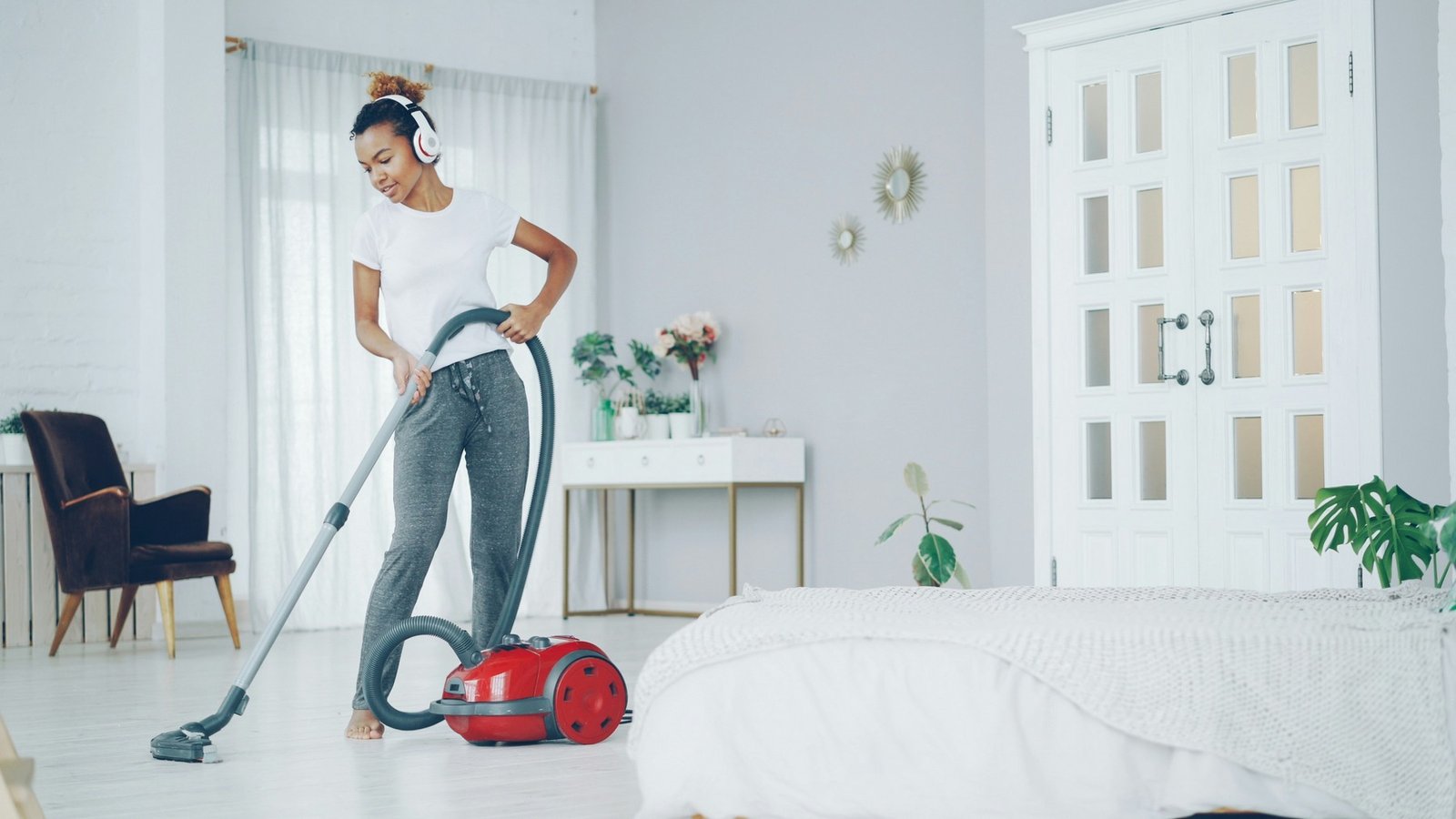 Sauberer Boden in einem gepflegten Zuhause